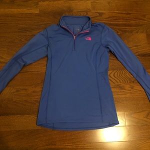 North Face Athletic Quarter Zip